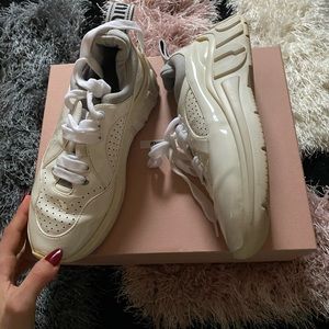 MUI MUI DESIGNER SNEAKERS size 5.5